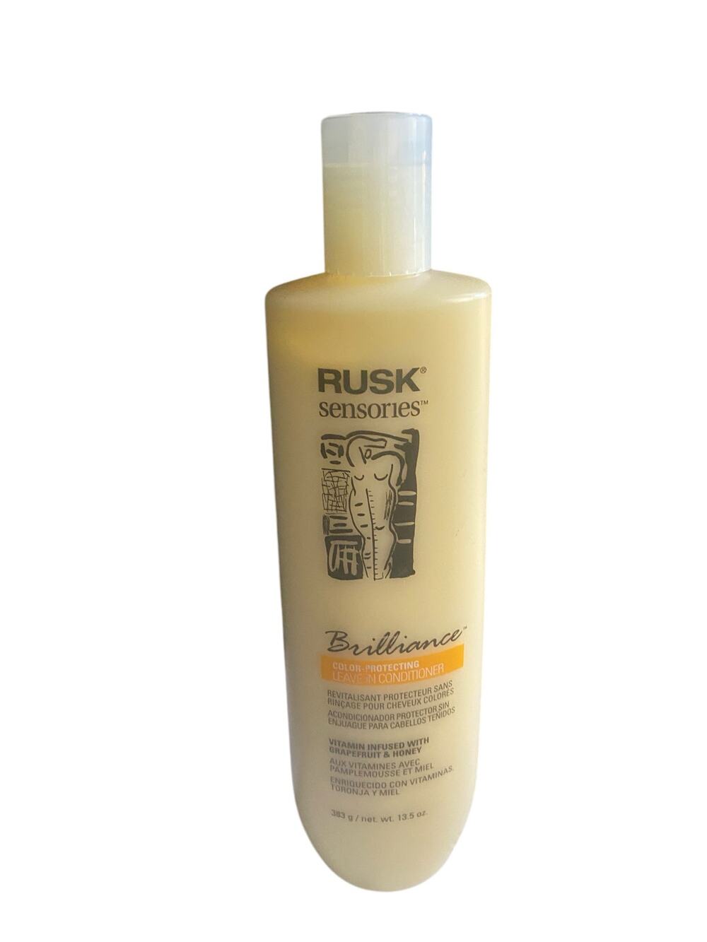 Rusk Sensories Brilliance Color Protecting Leave In Conditioner 13.5 oz